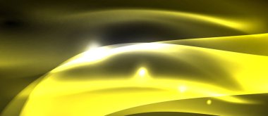 Neon ışık dalgaları