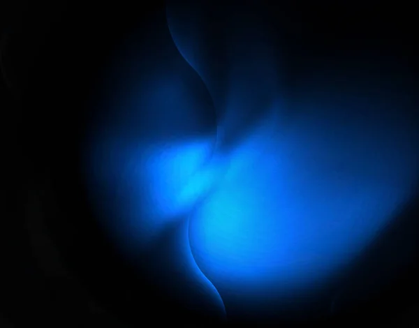 빛나는 네온 기하학적 파도 템플릿 — 스톡 벡터