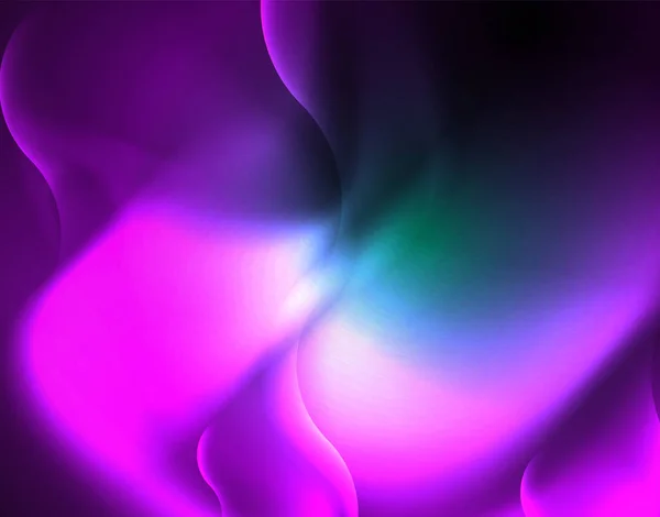 Néon lumières vectoriel abstrait fond — Image vectorielle