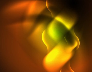 Neon ışıklar vektör soyut arka plan