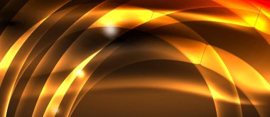 Neon ışık dalgaları