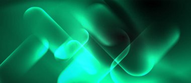 Neon parlayan tekno çizgiler, yüksek teknoloji fütüristik soyut arka plan şablonu