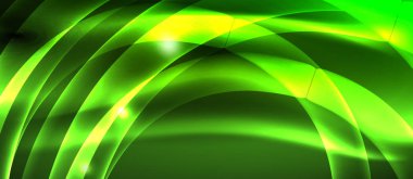 Neon ışık dalgaları