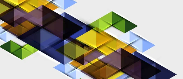 Треугольник геометрический современный дизайн бизнес-презентации шаблон, абстрактный шаблон для любого фона — стоковый вектор