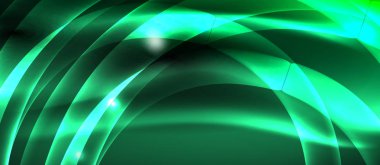 Neon ışık dalgaları