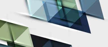 Üçgen geometrik modern iş sunumu tasarım şablonu, herhangi bir arka plan için soyut desen