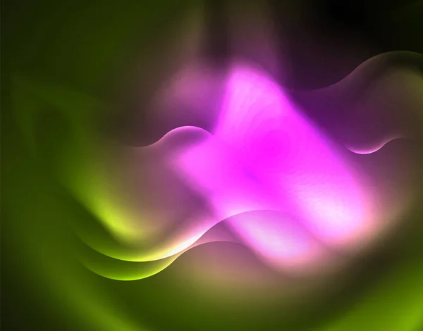 Neon ışıklar vektör soyut arka plan — Stok Vektör