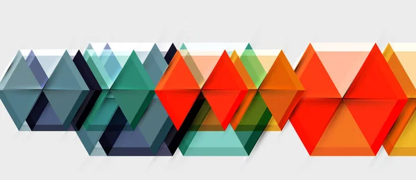 Helle Farbe Sechseck geometrische Zusammensetzung Hintergrund, Business-Präsentation Vorlage — Stockvektor