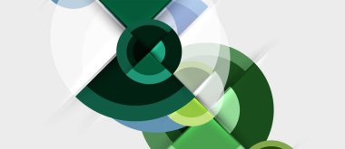 Geometrik tasarım arka plan - daireler