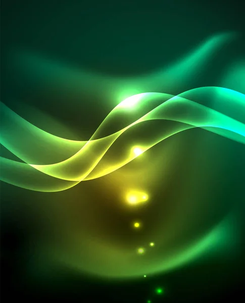 Brillante luz brillante fondo abstracto — Vector de stock