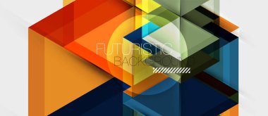 Altıgen soyut arka plan, geometrik modern şablon