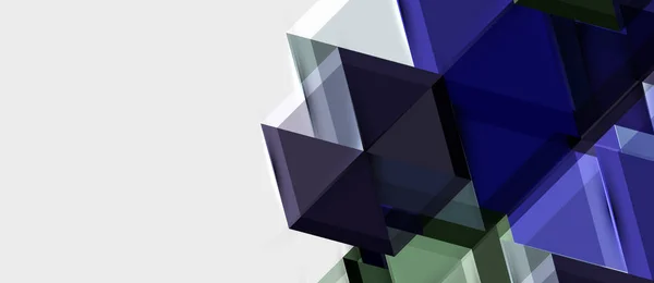 Návrhová prezentace šestiúhelníku nebo brožury, technika moderní design — Stockový vektor