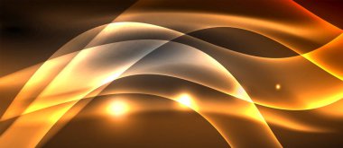 Neon ışık dalgaları