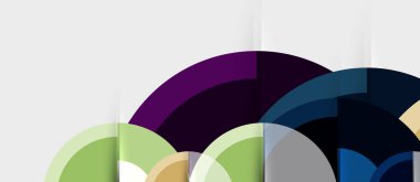 Geometrik tasarım arka plan - daireler