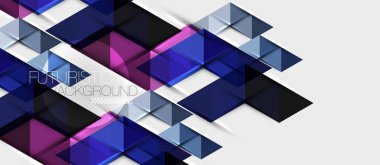 Üçgen geometrik modern iş sunumu tasarım şablonu, herhangi bir arka plan için soyut desen