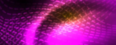 Parlak neon hatları techno Magic futuristik arka plan, sihirli enerji alanı ışık kavramı, soyut arka plan duvar kağıdı tasarım