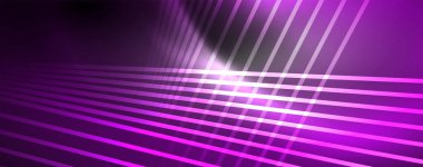 Çizgiler, dış mekan arka planı, parlak ışınları ile renk ışığı