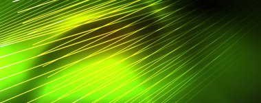 Çizgiler, soyut duvar kağıdı, parlak hareket, sihirli uzay ışığı ile parlak renkli neon ışık. Techno soyut arka plan