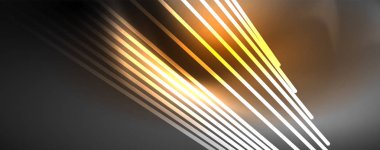 Çizgiler, dış mekan arka planı, parlak ışınları ile renk ışığı