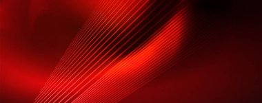 Çizgiler, soyut duvar kağıdı, parlak hareket, sihirli uzay ışığı ile parlak renkli neon ışık. Techno soyut arka plan