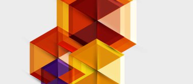 Altıgen soyut arka plan, geometrik modern şablon