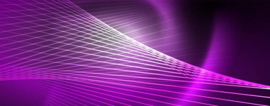 Çizgiler, dış mekan arka planı, parlak ışınları ile renk ışığı
