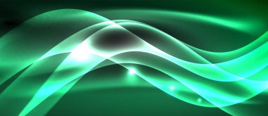 Neon ışık dalgaları