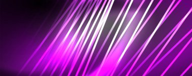 Çizgiler, dış mekan arka planı, parlak ışınları ile renk ışığı