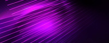 Çizgiler, dış mekan arka planı, parlak ışınları ile renk ışığı