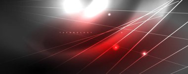 Çizgiler, dış mekan arka planı, parlak ışınları ile renk ışığı