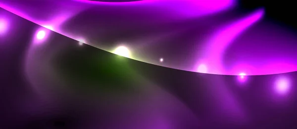 Glühend glänzendes Licht abstrakter Hintergrund — Stockvektor