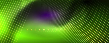 Çizgiler, dış mekan arka planı, parlak ışınları ile renk ışığı