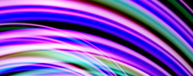 Işık efektleri, vektör soyut arka plan ile akışkan renk dalgaları