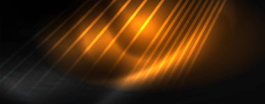 Çizgiler, soyut duvar kağıdı, parlak hareket, sihirli uzay ışığı ile parlak renkli neon ışık. Techno soyut arka plan