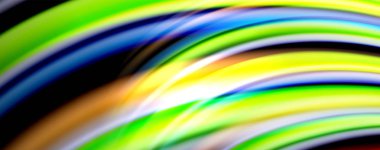 Işık efektleri, vektör soyut arka plan ile akışkan renk dalgaları