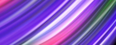 Sıvı sıvı renk dalgası hatları, parlayan renkli ışık efekti, Soyut Kompozisyon şablonu. Geometrik teknoloji soyut desen. Hareket konsepti