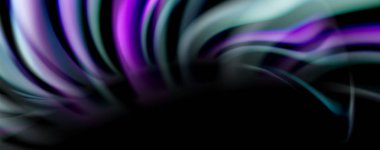 Sıvı renk gökkuşağı tarzı dalga soyut arka plan, siyah techno modern tasarım