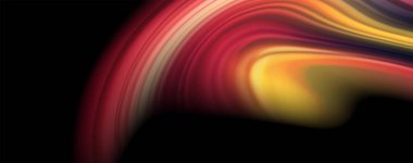 Akan sıvı renkler-modern renkli akış poster. Dalga sıvı şekiller. Tasarım projeniz için sanat tasarımı