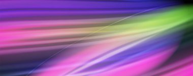 Sıvı sıvı renk dalgası hatları, parlayan renkli ışık efekti, Soyut Kompozisyon şablonu. Geometrik teknoloji soyut desen. Hareket konsepti