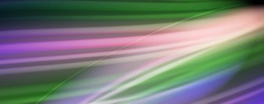 Modern gökkuşağı sıvı renk akışı renkli poster. Siyah renk arka planda dalga sıvı şekli. Soyut Kompozisyon