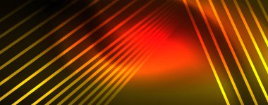 Çizgiler, soyut duvar kağıdı, parlak hareket, sihirli uzay ışığı ile parlak renkli neon ışık. Techno soyut arka plan