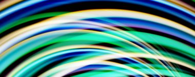 Sıvı renk gökkuşağı tarzı dalga soyut arka plan, siyah techno modern tasarım