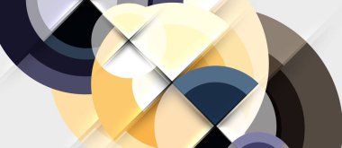 Geometrik tasarım arka plan - daireler