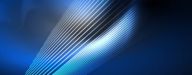 Çizgiler, dış mekan arka planı, parlak ışınları ile renk ışığı