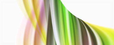 Renk akan dalgalar, sıvı kavramsal soyut arka plan