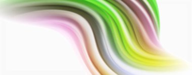 Renk akan dalgalar, sıvı kavramsal soyut arka plan