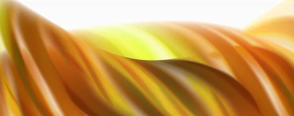 现代液体色彩流上白色 - 彩色流动海报.技术波液体形状在白色背景。设计项目 — 图库矢量图片