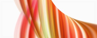 Renk akan dalgalar, sıvı kavramsal soyut arka plan