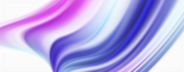 Parlak renkli sıvı dalgalar soyut arka plan, modern techno hatları