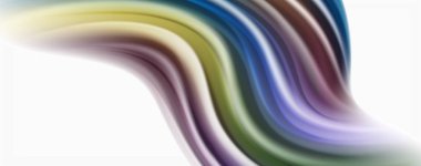 Parlak renkli sıvı dalgalar soyut arka plan, modern techno hatları